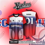 【Free custom name & number】2025 new design Softball Sublimation tshirt Jersey Custom Name and Number