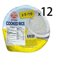韓國不倒翁即食白米飯 (12碗裝 x 210g)
