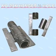 2.5mm Metal **No Pin Hinges** Steel Welding Door Gate Hinge / Grill Butterfly Grill