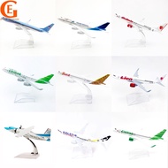 Garuda Indonesia Boeing 747 Airplane Model Malindo Lion Air B737 Plane Bazar Air B787 Die-cast Alloy