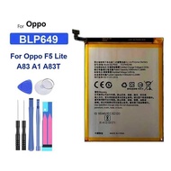 For Oppo F5 Lite A83 A1 A83T BLP649 battery  Mobile Phone battery