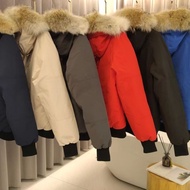 Big Goose Down Jacket Canada 01 Bomber Jacket Men Women Jacket Couple Parker Coat Pujing 7999M
