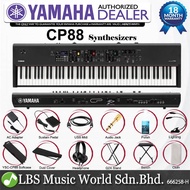 Yamaha CP88 88 Key Stage Piano Synthesizer Keyboard Professional Package with YSC-CP88 Soft Case (CP