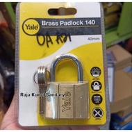 Yale Padlock 40 MM Short Neck/Brass Yale Padlock 140 40 MM/V140.40