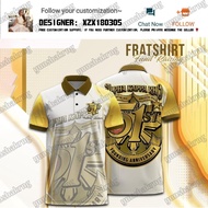 GOLDEN FRAT SHIRT AKP ALPHA KAPPA RHO 51st anniversary 1973.08.08-2024.08.08 3D POLO SHIRT-FREE CUST