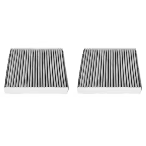 2X Carbon Fiber Cabin Air Filter For Honda CR-Z Civic HR-V Fit Insight Acura 80292-TF0-G01 CU21003 8
