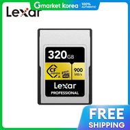 Lexar | เลกซาร Lexar โกลด CFexpress 320GB A-Type เมมโมรการด CFexpress Type A Gold