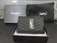 YSL  黑色短款錢包