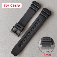 18mm Watch Strap Silicone Watch Strap for Casio F-91W 18mm Sports Resin Strap for F105 F108 A158W A1