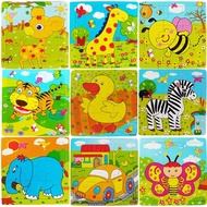 9-piece wooden puzzle_9-piece wooden puzzle for children