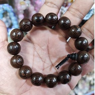 Black Striped Ebony Bracelet