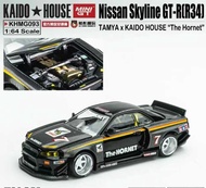 House x MINI GT 1:64 Nissan Skyline GT-R R34 Kaido Works Tamiya Hornet V1 #7 Diecast Model Car Brand