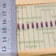 UNGU PURPLE 330R 1/4W 1% copper feet resistor 330 r 1/4 watt 330 ohm 1/4 w 1/4watt 1 percent 330r 1p