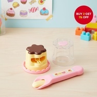 Strawberry Pudding Pretend Toy Feeding Playset for Early Education Role Play  Set Mainan Berpura-pur