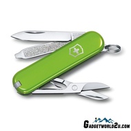 Victorinox Classic SD Smashed Avocado Light Green Multitool 0.6223.43B1 SAK swiss army edcgear tools