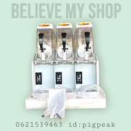 เครื่องทำสเลอปี้ 3โถ (12ลิตรx3) สีขาว ระบบดิจิตอล พร้อมส่ง