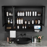 LP-6 QM🍓Yanfeng（YANFENG）Solid Wood Bathroom Smart Mirror Cabinet Wall-Mounted Bathroom Storage Organizer Mirror Box Dres