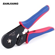 Hsc8 16-4 1 Ratchet Crimping Tools, Square Jaw Wire Pliers AWG 30-5 (0.08-16Mm2) Ferrule 66 Tools,