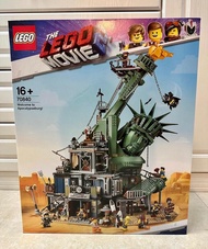LEGO 70840樂高大電影末日堡倒塌的自由女神像拼裝積木