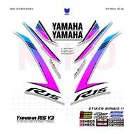 RC05b Yamaha R15 v3 Striping Stickers Scotlite Motor Sport R15 V3 Graphic Racing Mothai Thailook Sty