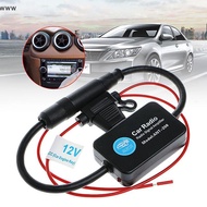 FM Radio Car Accessories 12v For Ant208 Antenna Signal Amplifier Kit