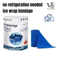 T2P Instant Cooling Ice Tape Self Sticking Compression Wrap Reusable Sports Tapes No Refrigeration