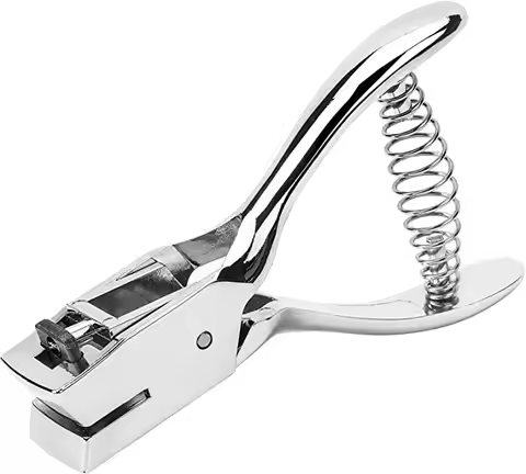 Hole Punch Slot Punch Badge For ID Cards,Hand Held,No Burrs Holes,One Slot Hole Punche For Badge,Met