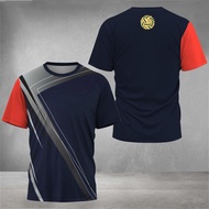 【READY STOCK】BAJU STL Sepak takraw Athletic Short Sleeve Quick Dry T-Shirt