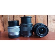 Lensa Kit Canon EF-M 15-45mm dan 18-55mm IS STM Mirrorless EFM