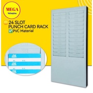 PUNCH CARD RACK / PUNCH CARD HOLDER / TIME RECORDER CARD RACK *24 SLOT