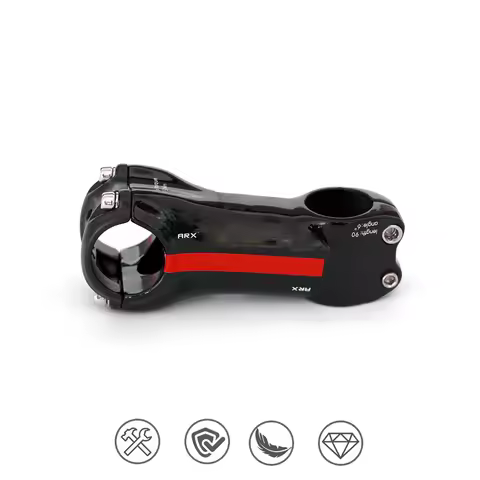 Road Bike Stem/MTB Stem UD Carbon Stem, Suitable for 3T 6Degree/17Degree, 80mm, 90mm, 100mm, 110mm, 