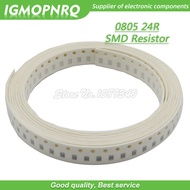 300pcs 0805 SMD Resistor 24 ohm Chip Resistor 1/8W 24R ohms 0805-24R