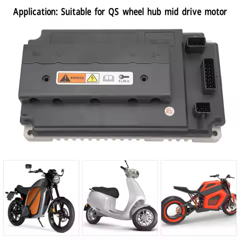 EM-100 ECU Sine Controller IP67 Waterproof Programmable Controller for QS Wheel Hub Mid Drive Motor 