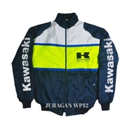 KAWASAKI JACKET WATERPROOFkawasaki FULL EMBROIDERY Waterproof Riding Jacket Motorcycle