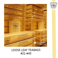[Imported Singapore] TWG Tea Haute Couture (Loose Leaf Teabag) - #21-40