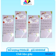 1160 Thank You " Thank You" Paper Labels Size 5.2x11.9cm