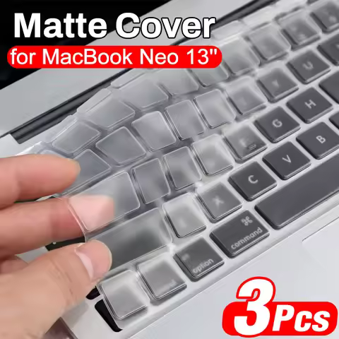 For MacBook Neo 13 inch (2026, 512G, Non-Touch ID) Ultra Thin Keyboard Cover US Layout Waterproof Cl