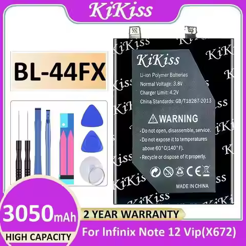 BL-44FX High-Capacity 3050Mah Mobile Phone Battery For Lnfinix Note 12 Vip X672