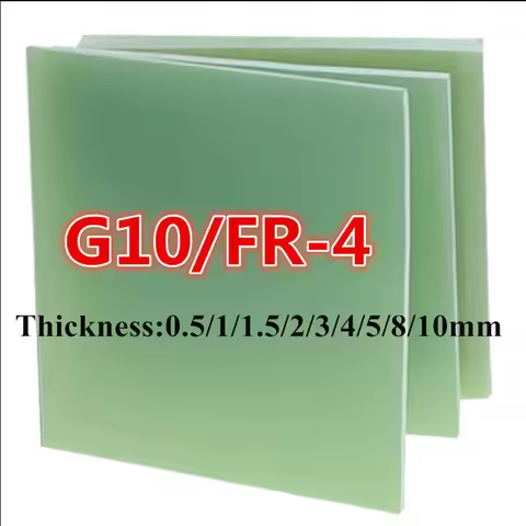 0.5/1/1.5/2/3/4/5mm thickness FR4 Fiberglass Sheet Light-green G10 Epoxy Plate 3240 FR-4 Epoxy Resin