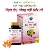 Primrose Oil, Royal Jelly, Rose Oil Helps To Beautify The Skin, Increase Female Hormones - 30 Tablets [Eva Roxtech Pink]