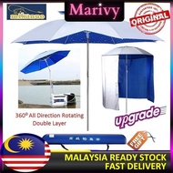 🔥🔥 CP016 Mikanuo 2.0M/2.2m Outdoor Canopy 360º Rotating Patio Beach Fishing Portable Umbrella Sun Sh