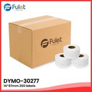 Compatible Dymo 30277 2-up File Folder Label Sticker 14 X 87 mm 50 rolls