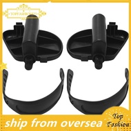 [TopFashion] 1Pair Exercise Bike Pedal Widened Bicycle Pedal With Pedal Straps For Exercise Bike Sta