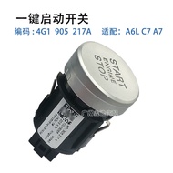 For Audi A6lc7 A7 Q5 Q3 A4L A8 One Button Start Switch Button Ignition Start Button