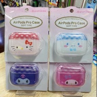 [現貨］日本 Sanrio AirPods Pro Case hello kitty melody kuromi cinnamoroll 肉桂狗 (AirPods Pro 2 可用)