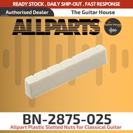 ALLPARTS BN-2875-025 Plastic Slotted Nuts for Classical Guitar (BN2875025)