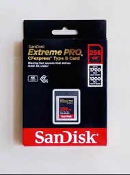 SanDisk CFexpress Extreme PRO 256GB 1700/s 記憶卡