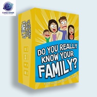 「Cardverse」 Do You Really Know Your Family? A Fun Family Game Filled with Conversation Starters and 