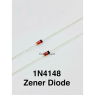 READY STOCK 1N4148 Zener Diode Diod 100V 1A DO-35 直插型开关整流二极管