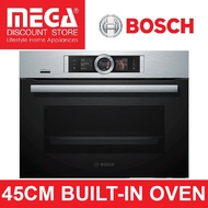 BOSCH CSG656RS7 45CM BUILT-IN COMPACT OVEN WITH STEAM FUNCTION